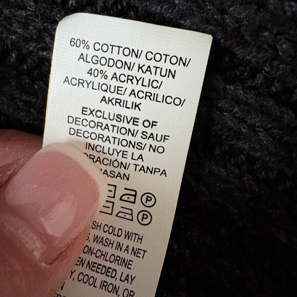 Indian Motorcycle Lucky Brand Full Zip Sweater Jacket Charcoal Gray  M GORPCORE - Picture 8 of 10